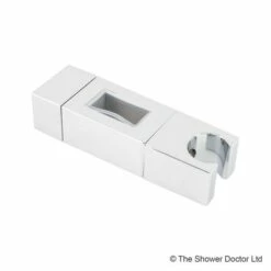 Bristan Shower Rectangular Slider Bracket Chrome- M50150-018