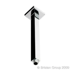 Bristan Square Ceiling Arm (Chrome Plated) - ARM104 C
