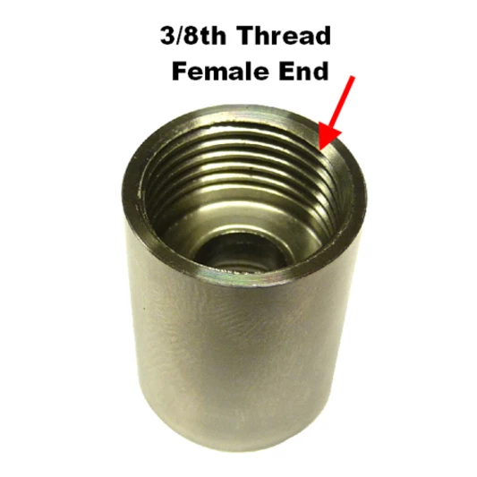 Byretech Steel Female-to-female Shower Hose Converter, 15mm To 3/8 Inch - BYSHC02 - Image 4