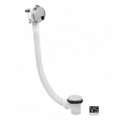 Crosswater Bath Click Clack Extended Waste With Filler 100Cm - Bfw0169c