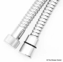 Deva 1.5M Chrome Hose - Standard Bore - Hos1.5Cps01