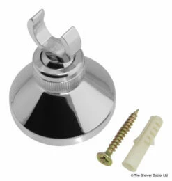 Deva Victorian Wall Shower Head Holder (Chrome) - SPE07
