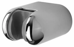 EuroShowers Deluxe Wall Bracket With Concealed Screws (Chrome) - 55820