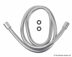 Euroshowers Superlux - 150Cm Polished Stainless - 52920