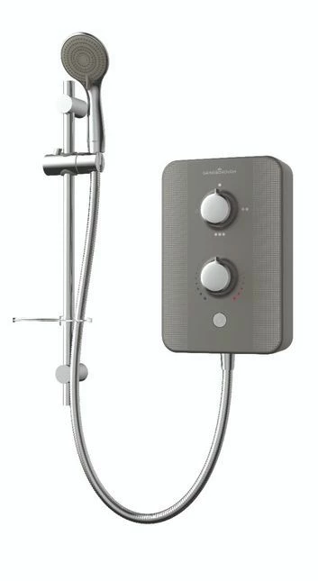 Gainsborough Slim Duo Electric Shower (Titamium Grey) 8.5kw - GSDTG85
