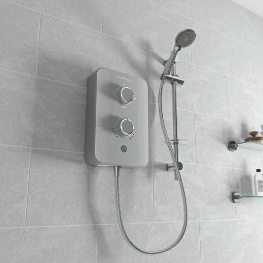 Gainsborough Slim Duo Electric Shower (Titamium Grey) 8.5kw - GSDTG85 - Image 6