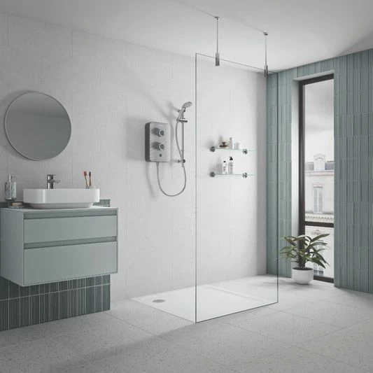 Gainsborough Slim Duo Electric Shower (Titamium Grey) 8.5kw - GSDTG85 - Image 5