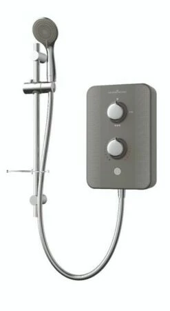 Gainsborough Slim Duo Electric Shower (Titamium Grey) 9.5kw - GSDTG95