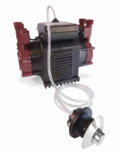 Grundfos Regenerative Negative Head Kit: Pneumatic Air Switch, Tube & Chrome Push Button - AK071