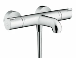 Hansgrohe Ecostat 1001Cl Exposed Thermostatic Bath/Shower Mixer (Chrome) - 13201000