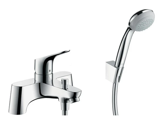 Hansgrohe Focus Single Lever Low Pressure Deck Mounted Bath Shower Mixer - 31521000