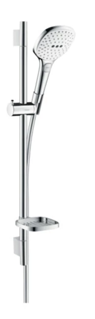 Hansgrohe Raindance Sel.E 120 U's Puro 65 White/Chrome Shower Kit - 26620400
