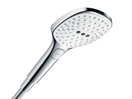 Hansgrohe Raindance Select E 120 Shower Head White/Chrome - 26520400