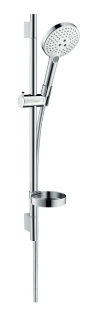 Hansgrohe Raindance Select S 120 U's Puro 65 White/Chrome Shower Kit - 26630400