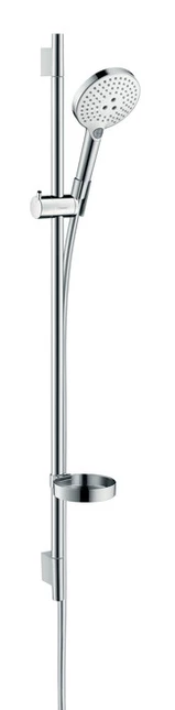 Hansgrohe Raindance Select S 120 U's Puro 90 White/Chrome Shower Kit - 26631400