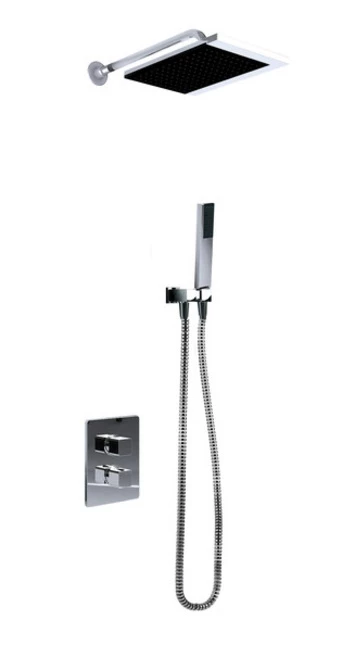 Inta Mio Thermostatic Concealed Shower (Dual Outlet) With Overhead Soak & Rinse Station - Mi80017cp