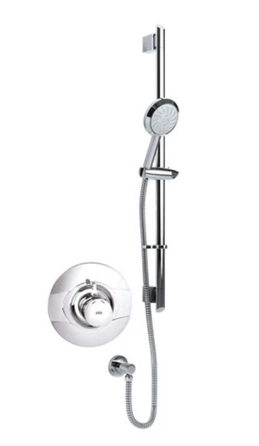 Inta Mood Contemporary Concealed Dual Control Thermostatic Shower Valve - 90015Cp