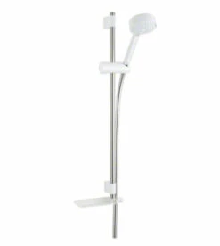 Mira Beat Shower Fittings Kit (White/Chrome)- 2.1703.015