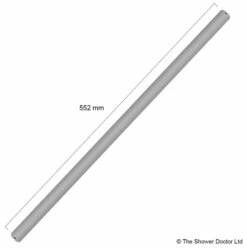 Mira Classic Slide Rail Chrome - 1688.193