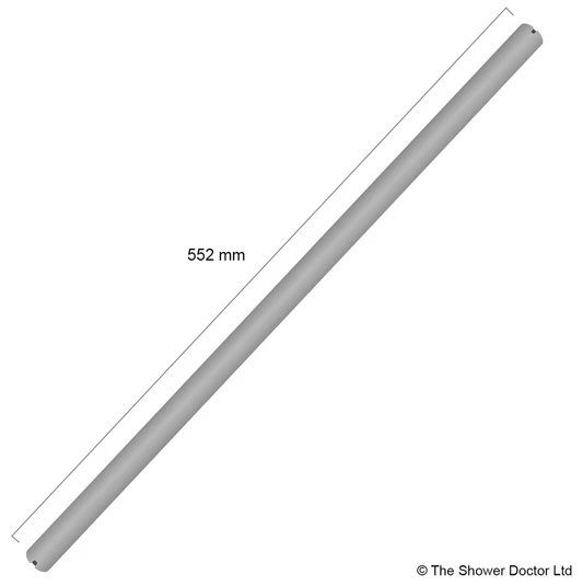 Mira Classic Slide Rail Chrome - 1688.193