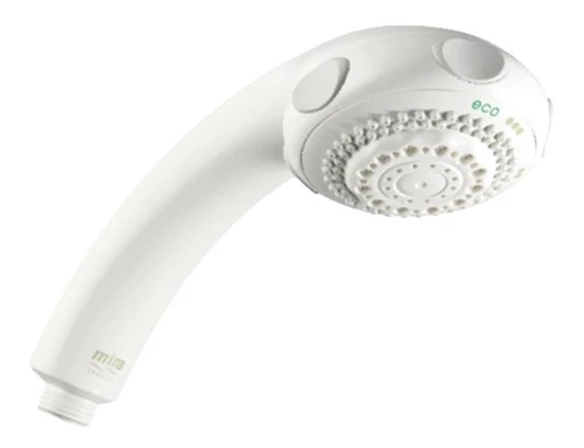 Mira Logic 4-spray Eco Shower Head For Power/Mixer Showers (White) - 1.1540.268