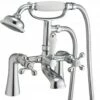 MX Traditional 3/4"" Bath Shower Mixer With Shower Kit (Chrome/Ceramic) - RQG