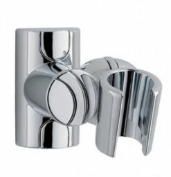 MX Wall Mounted Adjustable "A" Handset Bracket (Chrome) - HJT