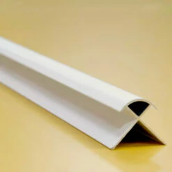Rearo Selkie 2.4M External Corner Profile Finishing Trim (White)