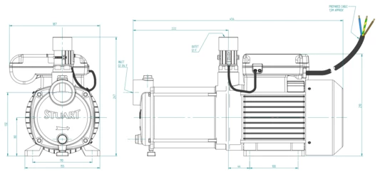 Stuart Turner Ch Multistage 4-60 Automatic Flow Switch - 46606 - Image 2