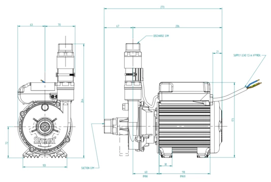 Stuart Turner Ch Single Stage Auto Flow Switch 9-14 Fl - 46387 - Image 3
