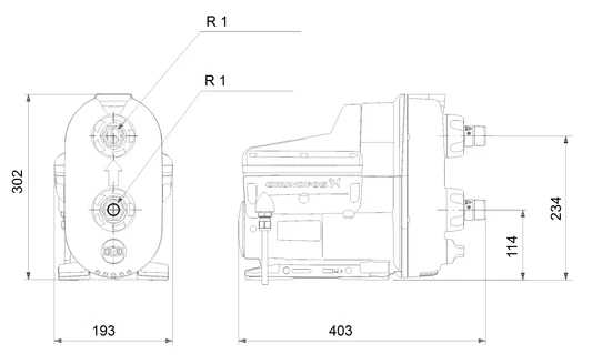 Grundfos Scala2 3-45 Booster Pump - 98562865 - Image 2