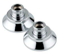 Triton Bar Mixer Fixings Built-In Pipework Chrome - Unbmxfixbt