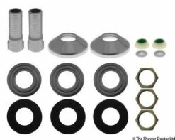 Triton Bar Mixer Unichrome Inlet Fitting - UNPIPCON