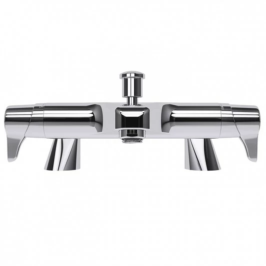 Triton Eden Bath Shower Mixer With Hose, Showerhead And Wall Holder - Unedthbsm - Image 2