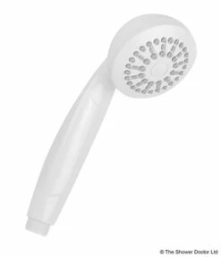 Triton Erin White Shower Head - Tseriheadw