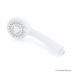 Triton Lara 3 Position Showerhead White - Tshmlar3poswh