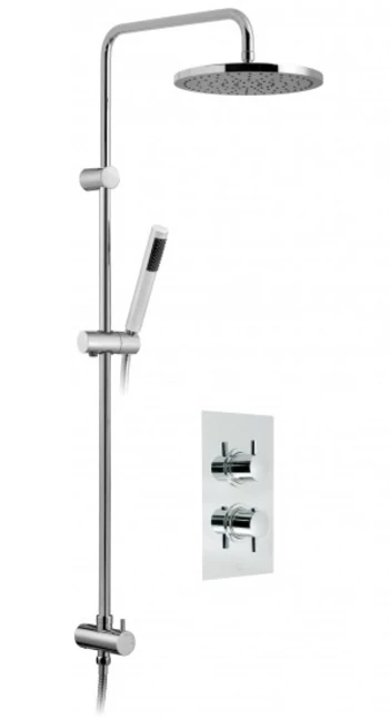 Vado Celsius Concealed 2 Handle Thermostatic Shower Valve - WG-CELBOXSQ/RRK-C/P