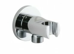 Vado Elements Integrated Outlet And Shower Bracket Wall Outlet (Chrome) - Ele-Outletbrack2-C/P