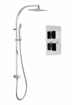 Vado Mix Concealed 2 Handle Thermostatic Shower Valve - Mix-1712-C/P