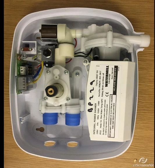 Grundfos Watermill Osprey II 4500T - Thermostatic Base Unit (no F/cover) BP229